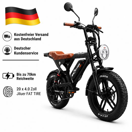 APE RYDER Fatbike Black