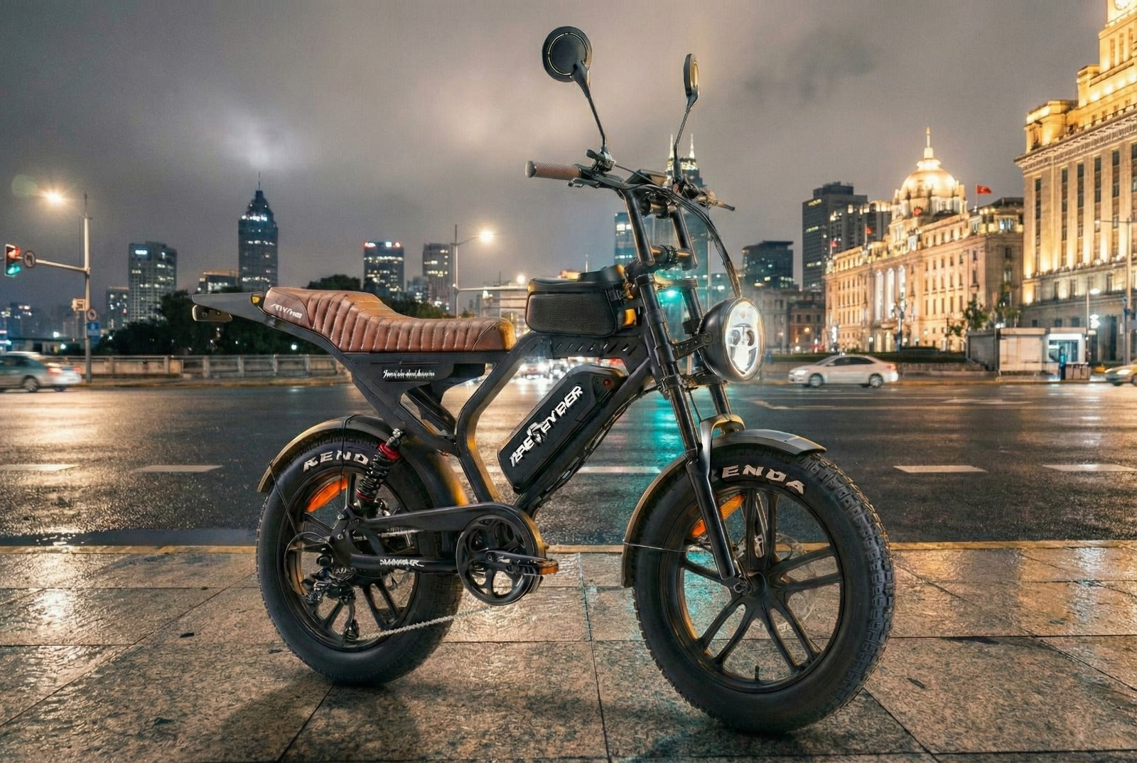 APE RYDER Fatbike Black