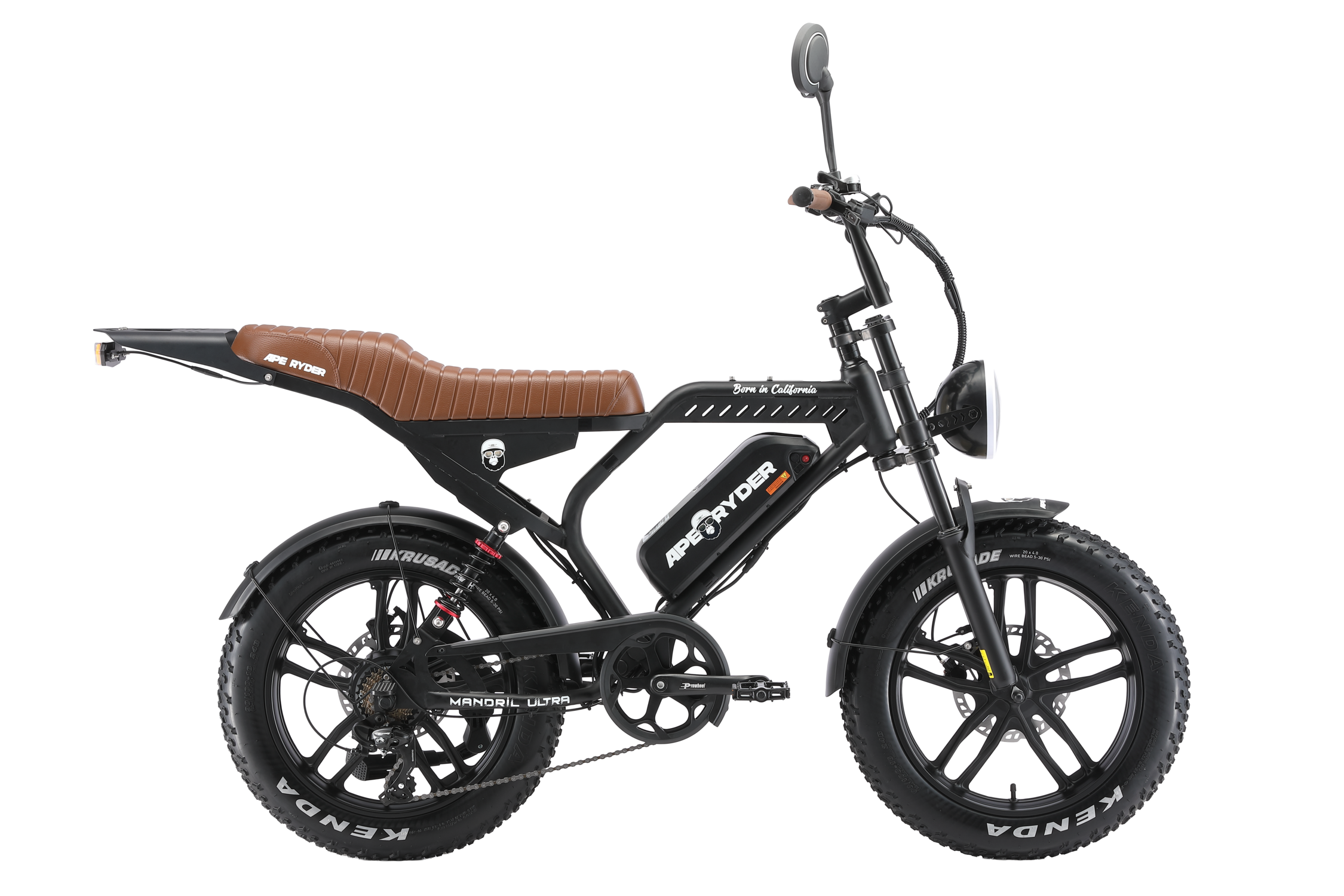 APE RYDER Fatbike Black