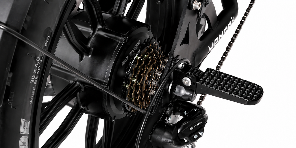 APE RYDER Fatbike Black