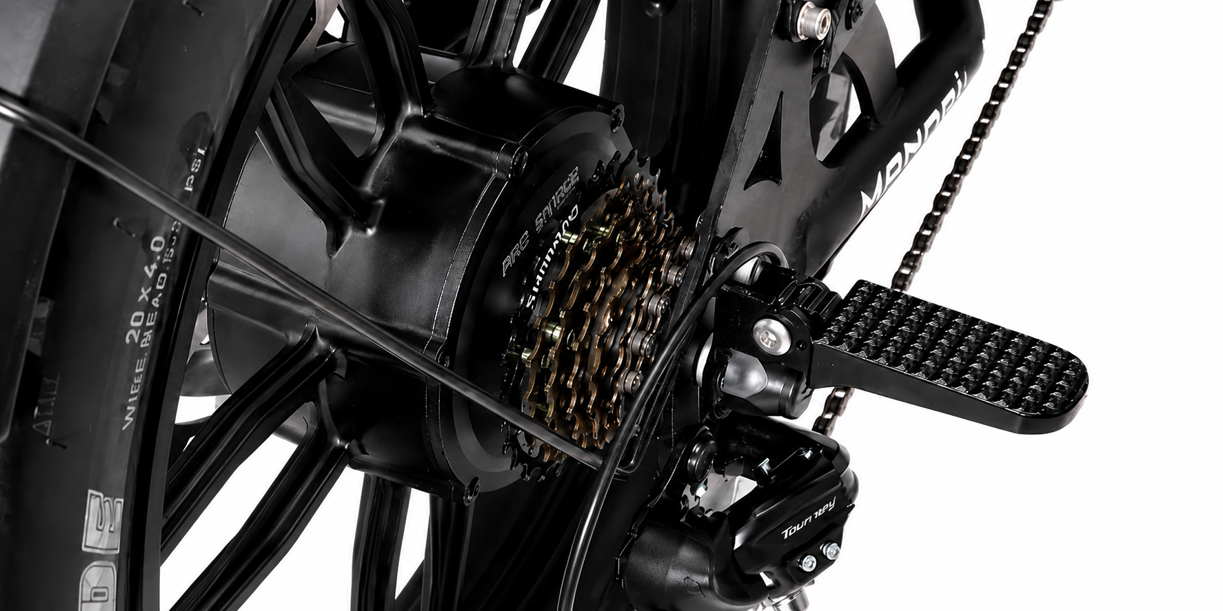APE RYDER Fatbike Black