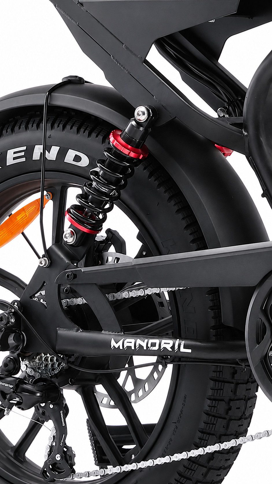 APE RYDER Fatbike Black